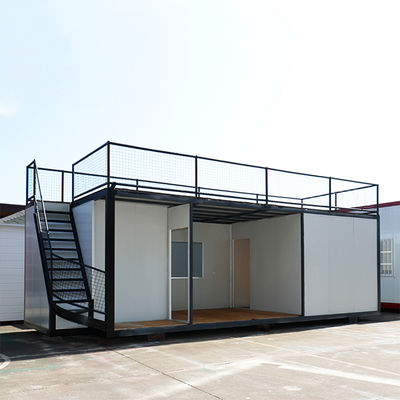 18mm MGO 보드 바닥과 젤리화 철강 프레임과 함께 Prefab 모듈 컨테이너 하우스