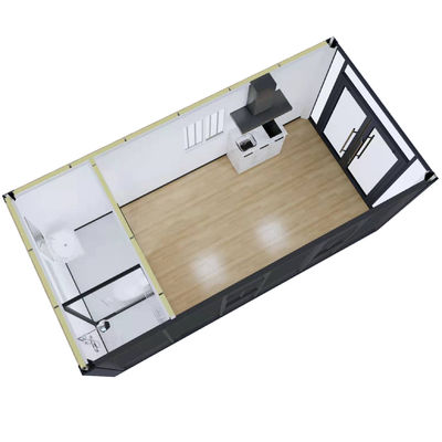 REACHTOP 2022 휴대가 가능한 디자인과 18mm MgO 보드 바닥의 평면 포장 컨테이너 하우스