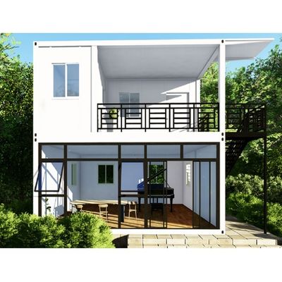 현대 디자인 2층 휴대용 컨테이너 하우스 20ft 또는 40ft 전조 주택