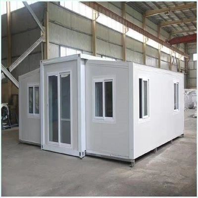 확장 가능한 컨테이너 주택 가설제철 프레임과 18mm MGO 보드