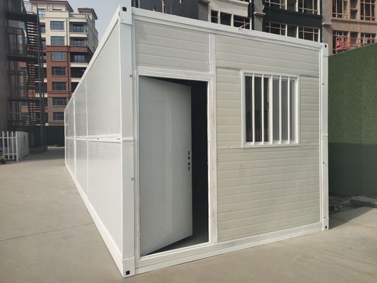 20ft 철강 구조물 접는 생활 18mm MGO 보드 바닥과 함께 Prefab 모듈 주택