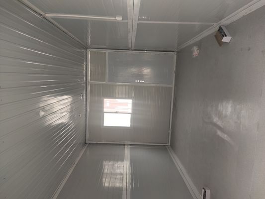 20ft 철강 구조물 접는 생활 18mm MGO 보드 바닥과 함께 Prefab 모듈 주택