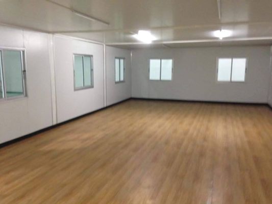 홈 오피스 효율성을 위해 18mm MGO 보드 바닥 Prefab 평면 팩 컨테이너 하우스
