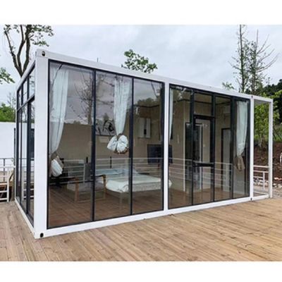강철 샌드위치 패널 준비 된 Prefab 생활 컨테이너 하우스