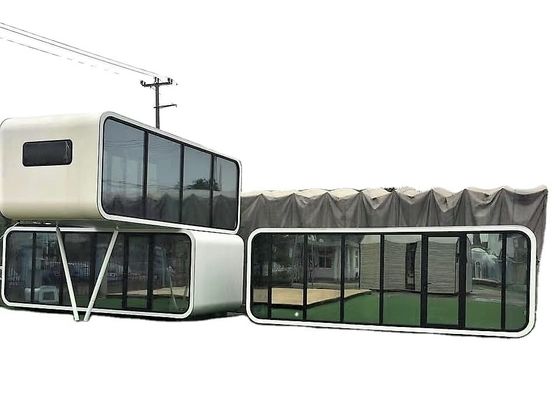 20ft/40ft 현대 디자인 스타일 컨테이너 가벼운 철강 구조 프레임과 사무실