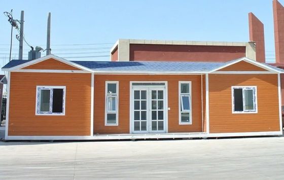 스틸 럭셔리 컨테이너 하우스 20ft 40ft Prefab 모듈 주택 확장