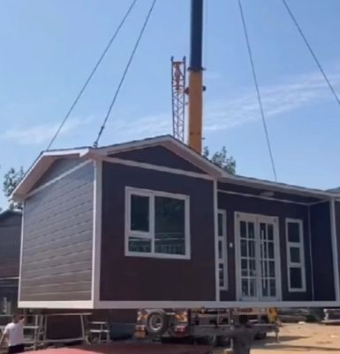 스틸 럭셔리 컨테이너 하우스 20ft 40ft Prefab 모듈 주택 확장