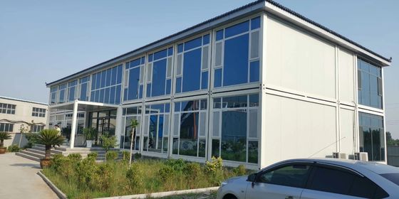 휴대용 사무실 컨테이너 20ft 또는 40ft 모듈 컨테이너 모바일 사무실 구조