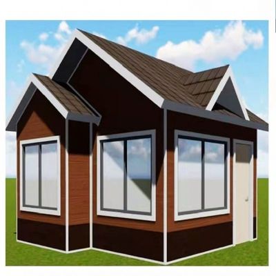 18mm MgO 보드 바닥 컨테이너 주택 20Ft Prefab 운송 작은 집