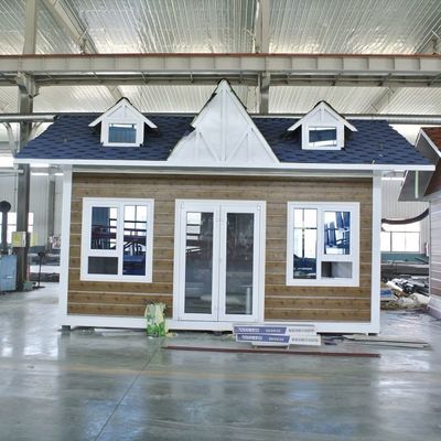 18mm MgO 보드 바닥 컨테이너 주택 20Ft Prefab 운송 작은 집