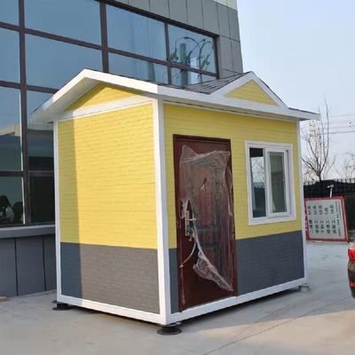 18mm MgO 보드 바닥 컨테이너 주택 20Ft Prefab 운송 작은 집