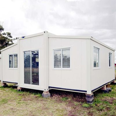 휴대용 빠른 설치 샌드위치 패널 20/40FT 고급 생활을위한 Prefab 컨테이너 하우스