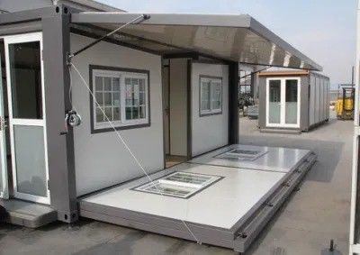 현대 고급 홈 오피스 필요를 위해 20FT / 40FT 확장 가능한 모바일 라이빙 컨테이너 하우스