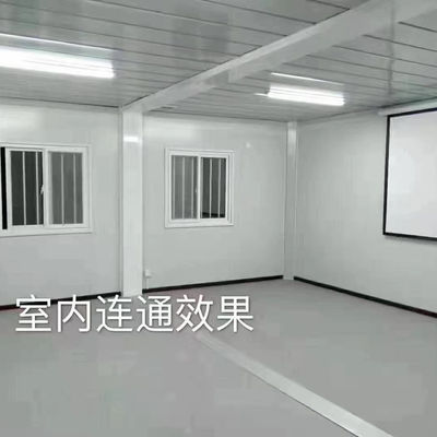 주거 생활용 은하철 프레임 고급 평면 팩 컨테이너 하우스
