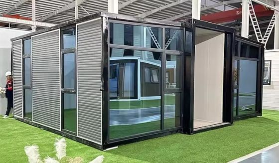 침실과 침실 디자인과 함께 20ft 40ft 사전 제조 이동 생활 컨테이너 하우스