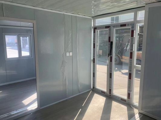 20ft 배송 나무 구조 철강 고급 컨테이너 하우스 가벼운 철강