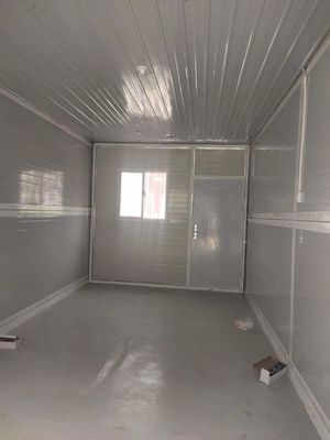 편안한 생활 공간 20ft 40ft 철 프레임 컨테이너 하우스 분리 가능한 디자인