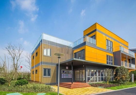 가벼운 철강 구조 벽 20ft 또는 40ft와 함께 쉽게 조립 분리 가능한 컨테이너 하우스
