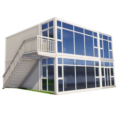 20ft / 40ft Prefabricated Flat Pack Prefab House For REACHTOP 모듈형