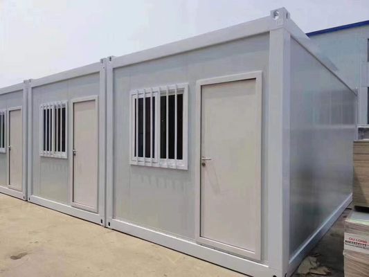 부스 스틸 창고 컨테이너 휴대용 디자인에서 PVC 슬라이딩 창과 함께 작은 집