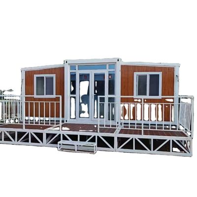폴더블 20ft/40ft 컨테이너 고급 모바일 빌라 3 침실 소형 프리팩트 홈