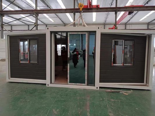 폴더블 20ft/40ft 컨테이너 고급 모바일 빌라 3 침실 소형 프리팩트 홈