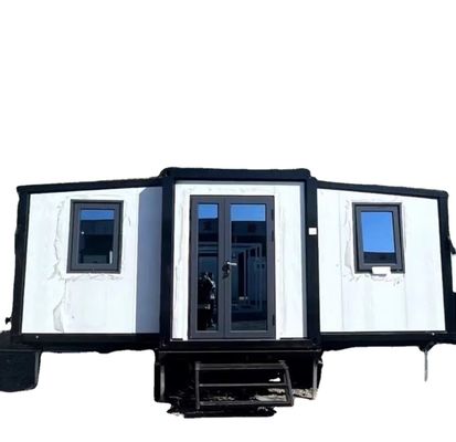 전용 욕실과 함께 확장 가능한 컨테이너 하우스 20ft 또는 40ft 가열 철 프레임