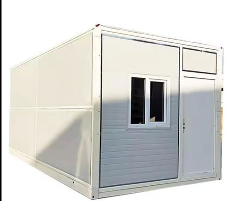 이동식 생활 컨테이너 하우스 빠른 접기 플래트 팩 20ft 40ft 사전 제조