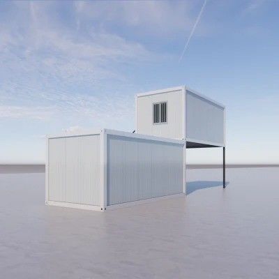 현대 철강 문 맞춤형 Prefab 집 맞춤형 집