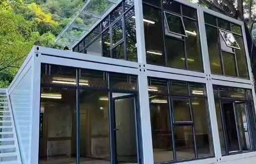휴대가 가능한 사무실 모빌 플래트 팩 하우스 현대 디자인 재활용 재료
